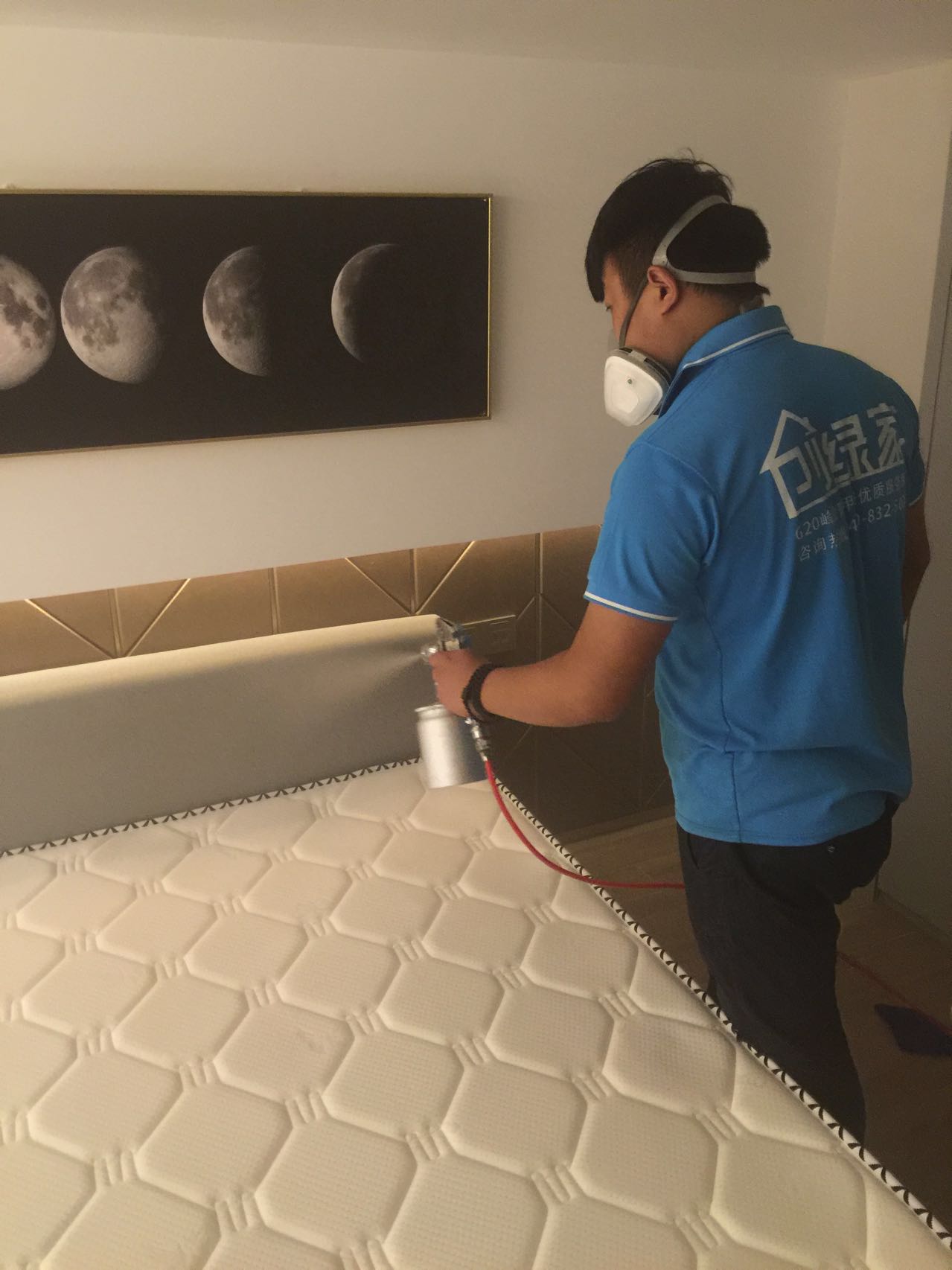 金色江南小區(qū)室內(nèi)空氣治理