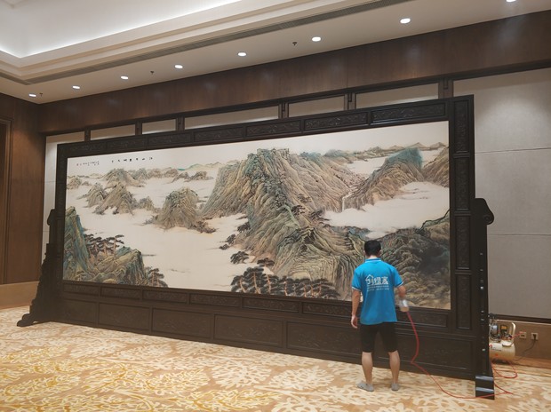 創(chuàng)綠家環(huán)保助力石家莊國際會展中心成為中國***“綠色三星”會展中心！