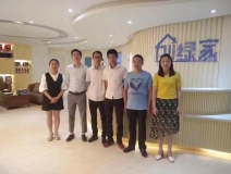 熱烈祝賀無錫曾總、陳總團隊成功加入創(chuàng)綠家！