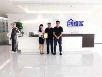 熱烈祝賀楊總、王總簽約創(chuàng)綠家長春市區(qū)級代理！