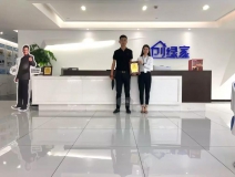 熱烈祝賀陳總簽約創(chuàng)綠家江蘇省南京市溧水縣區(qū)級(jí)代理！